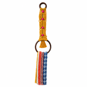 07OD001_9 Macrame Beaded Towel Holder