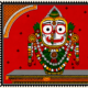 09OD005_3 Sacred Jagannath, Balabhadra & Subhadra Pattachitra Art – Handmade Odisha Folk Painting