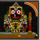 09OD006_3 Lord Jagannath, Balabhadra & Subhadra Pattachitra Painting – Handmade Odisha Sacred Art