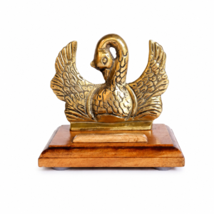 Brass Swan Decorative Showpiece