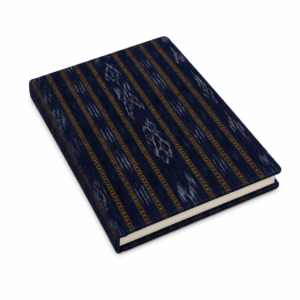 15OD001_04 Violet Ikat Handcrafted Journal