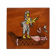 Mythological Wooden Tea Coaster Set