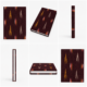 Brown Ikat Handloom Journal