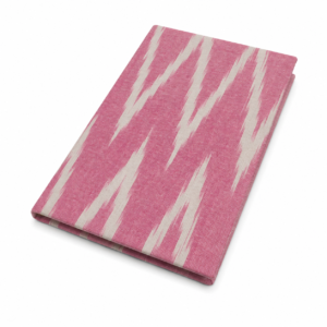 15OD012_13 Pink Ikat Handloom Journal
