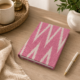 15OD012_16 Pink Ikat Handloom Journal