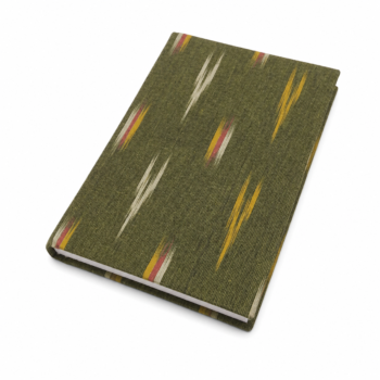 15OD012_9 Reddish Brown Ikat Handloom Journal