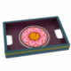 15OD016_013 Colourful Floral Hand-Painted Tray