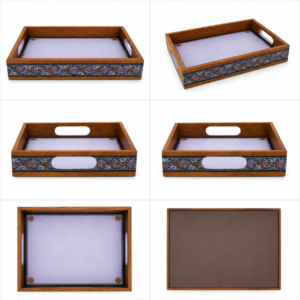 15OD019_014 Violet Tranquil Wooden Serving Tray