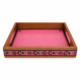 15OD019_02 Pink Tranquil Wooden Serving Tray