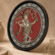 15OD021_2 Traditional Odisha Pattachitra Heritage Plate – Handmade Folk Art Decor