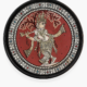 15OD021_5 Traditional Odisha Pattachitra Heritage Plate – Handmade Folk Art Decor