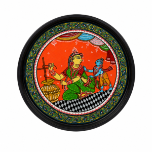 15OD022_9 Odisha Pattachitra Folk Art Plate