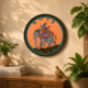 Handcrafted Odisha Pattachitra Decorative Plate – Traditional Heritage Art