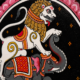 15OD025_5 Authentic Odisha Pattachitra Hand-Painted Plate – Traditional Folk Art Decor