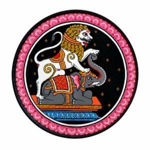 15OD025_9 Tribal Pattachitra Folk Art Plate