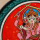 Traditional Odisha Pattachitra Art Plate – Handmade Decorative Collectible
