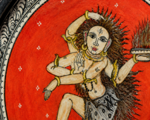 Handcrafted Odisha Pattachitra Heritage Plate – Traditional Folk Art
