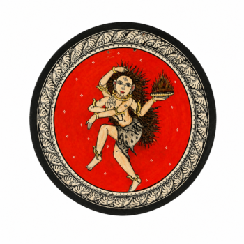 15OD027_9 Odisha Heritage Pattachitra Plate