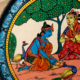 15OD028_4 Odisha Pattachitra Decorative Art Plate – Handmade Heritage Craft