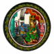 Odisha Pattachitra Traditional Art Plate