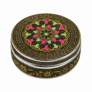 Floral Meenakari Utility Box - Image 1