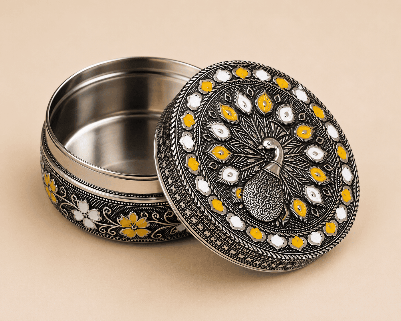 Black Swan Meenakari Utility Box - Image 3