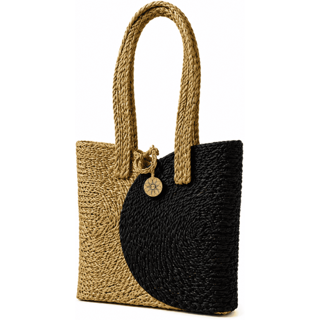 Black Sabai Grass Mini Tote Bag
