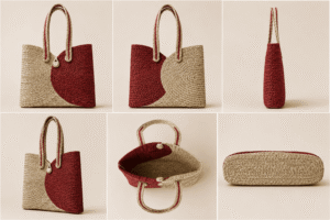 Sabai Grass Mini Tote Bag - Image 5