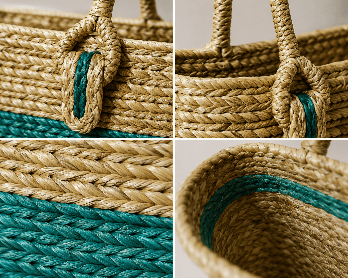 Jute Eco-Friendly Shoulder Tote Bag - Image 2