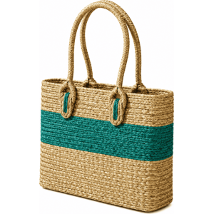 Jute Eco-Friendly Shoulder Tote Bag - Image 1