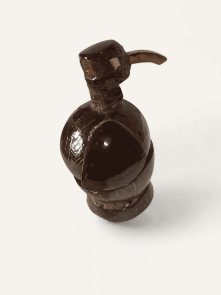 Eco-Friendly Coconut Shell Penguin Figurine - Image 1