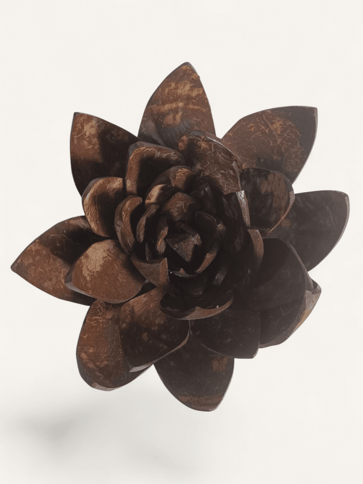 Coconut Shell Lotus Flower Decorative Showpiece - Image 5