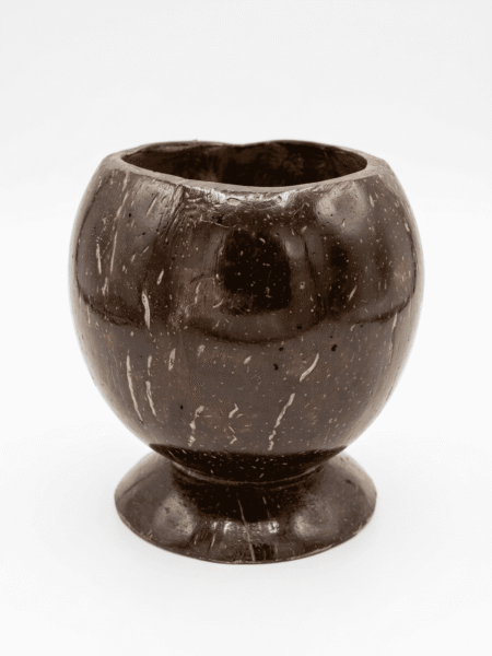 Handcrafted Coconut Shell Decorative Bowl - Image 2