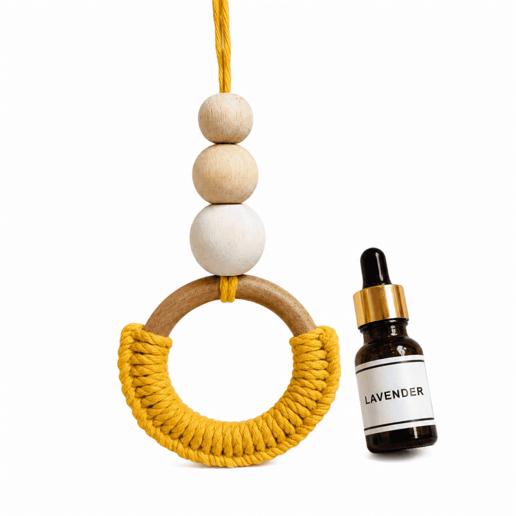 Macrame Essential Oil Car Diffuser