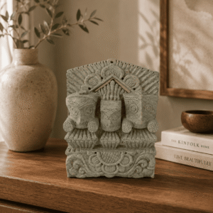 Jagannath Balabhadra Subhadra Stone Sculpture - Image 3