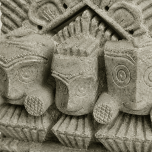 Jagannath Balabhadra Subhadra Stone Sculpture - Image 2