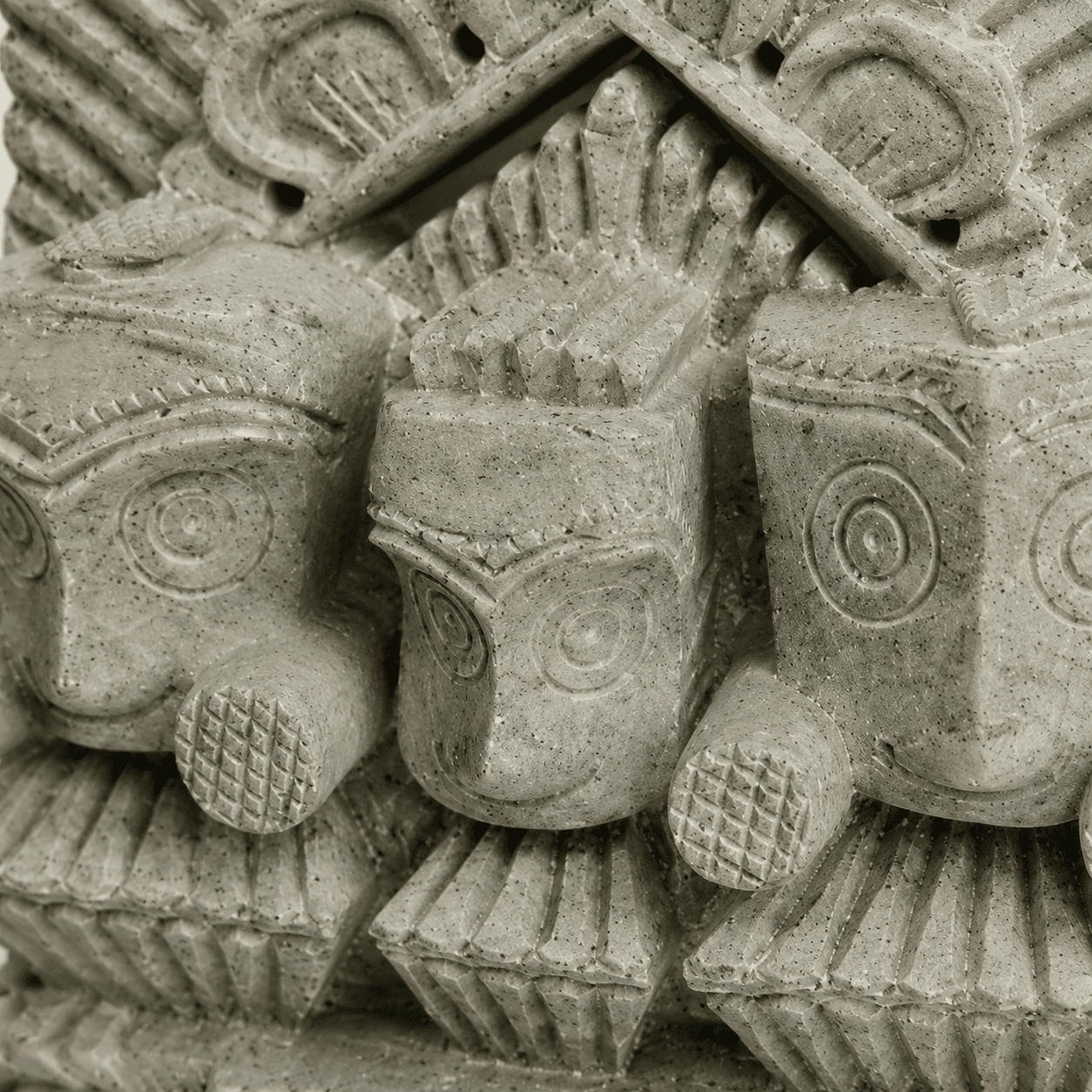 Jagannath Balabhadra Subhadra Stone Sculpture - Image 2