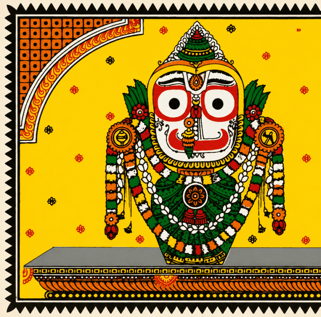 Jagannath Heritage Pattachitra Painting