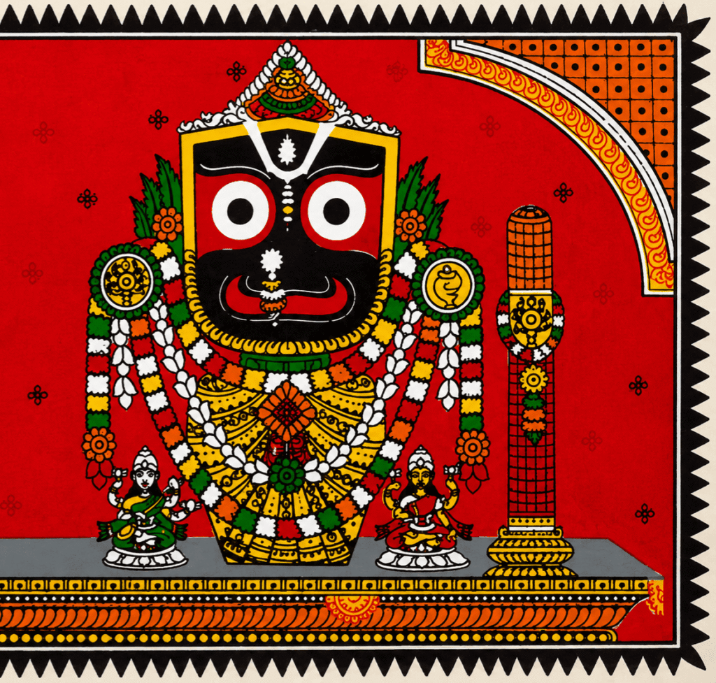Jagannath Balabhadra Subhadra Pattachitra Painting