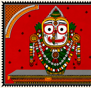 Jagannath Balabhadra Subhadra Pattachitra Painting - Image 4