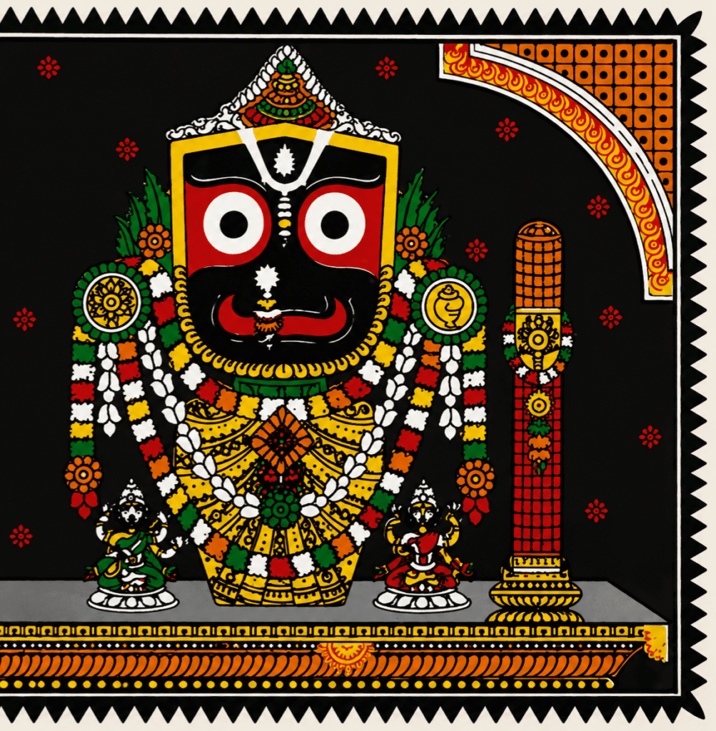 Jagannath Balabhadra Subhadra Pattachitra Art