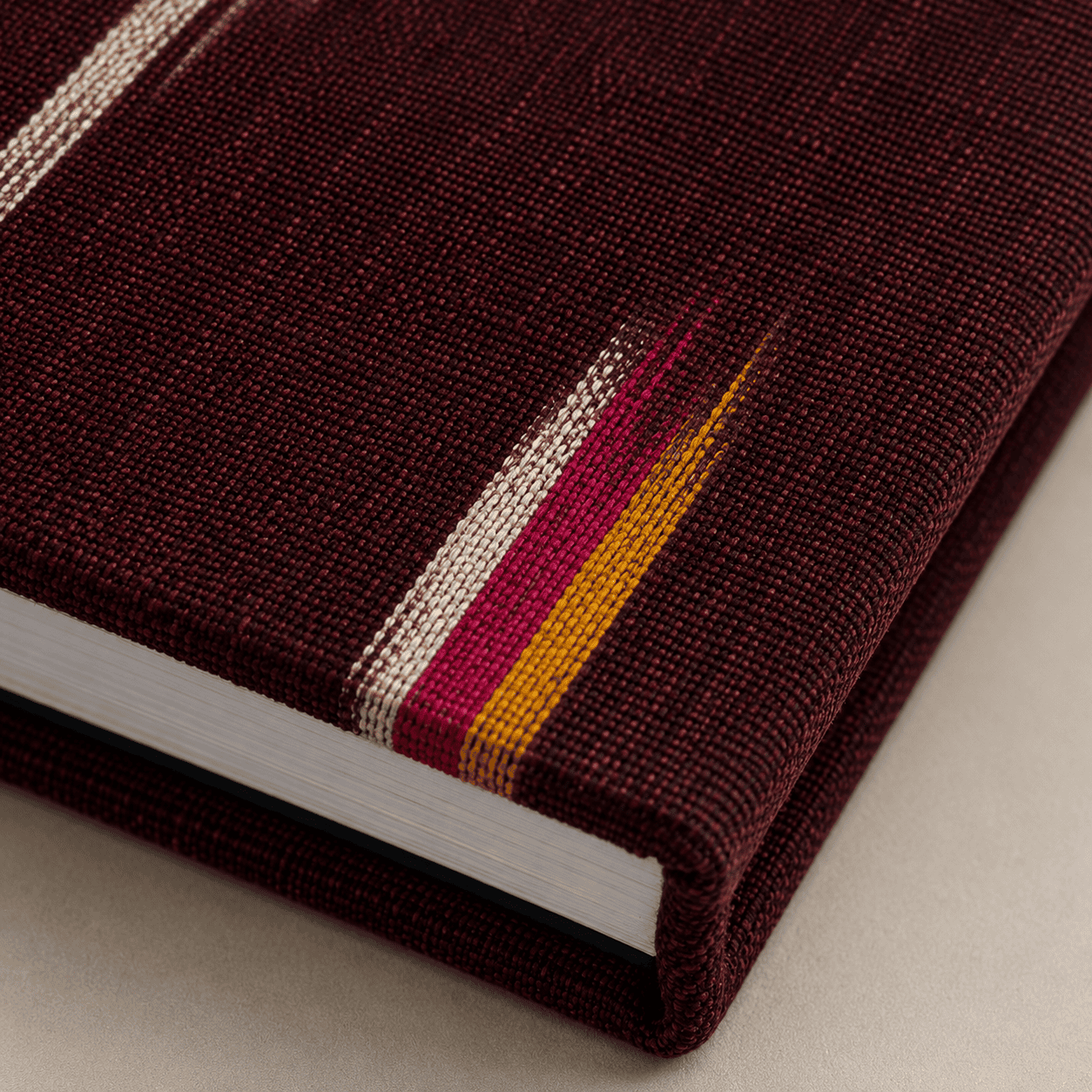 Brown Ikat Handloom Journal - Image 2