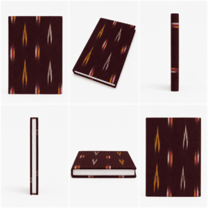 Brown Ikat Handloom Journal - Image 4
