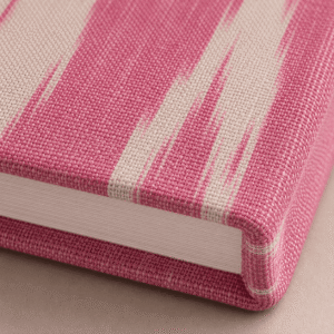Pink Ikat Handloom Journal - Image 3