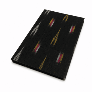 Black Ikat Handloom Journal - Image 1