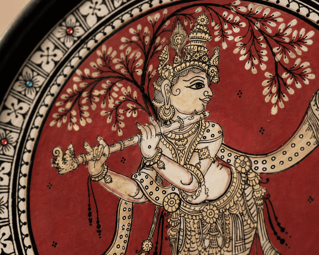 Odisha Heritage Pattachitra Art Plate