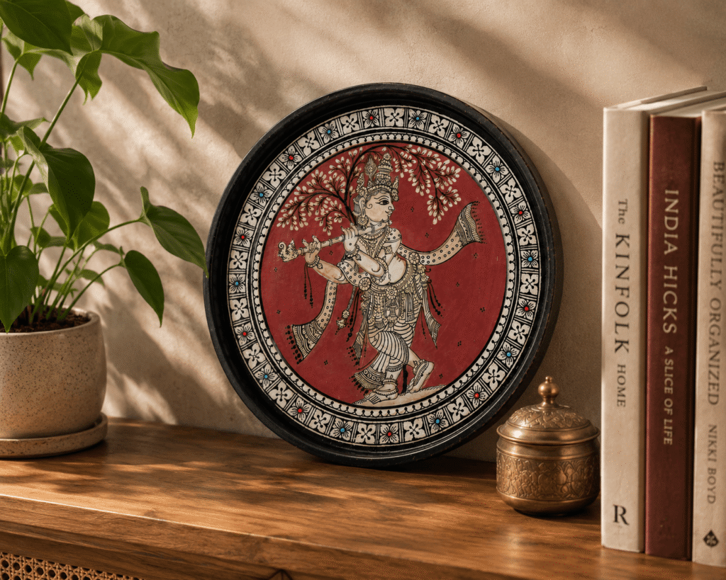 Odisha Heritage Pattachitra Art Plate