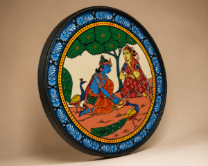 Odisha Heritage Pattachitra Art Plate - Image 5