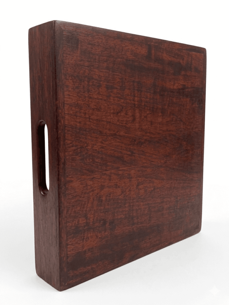 Wooden Serving Tray with Handles