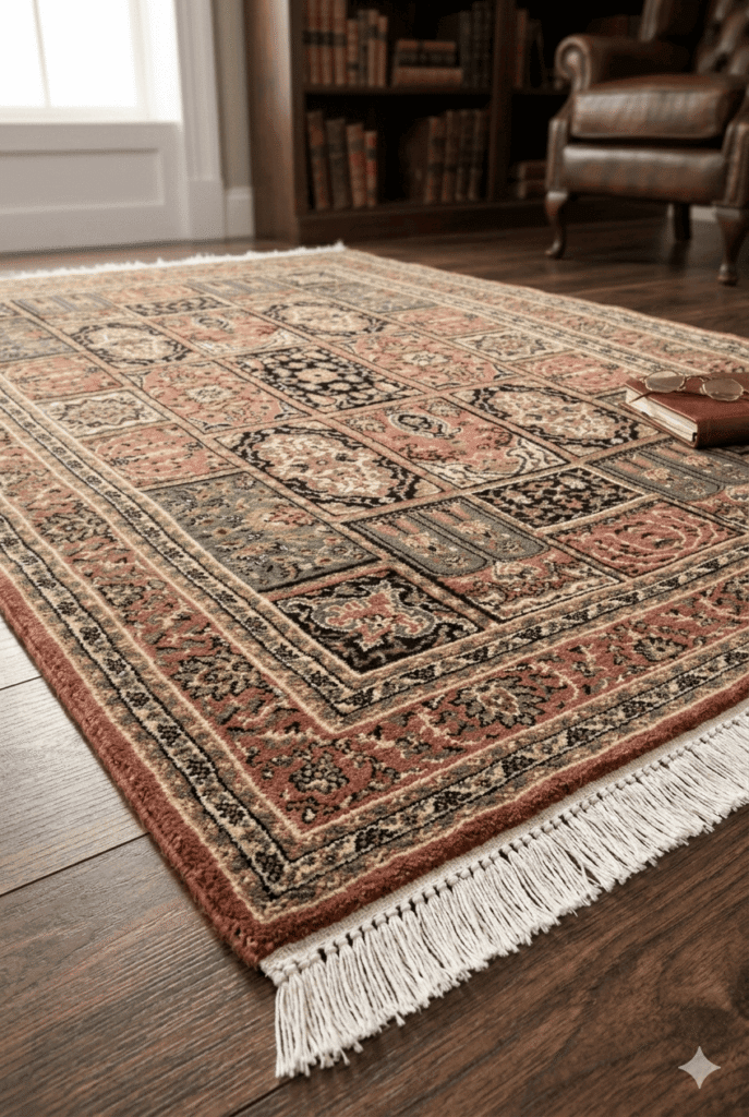 Vintage Persian Patchwork Rug